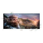 The Hobbit An Unexpected Journey Dawn Counsel at Rivendell Art Print